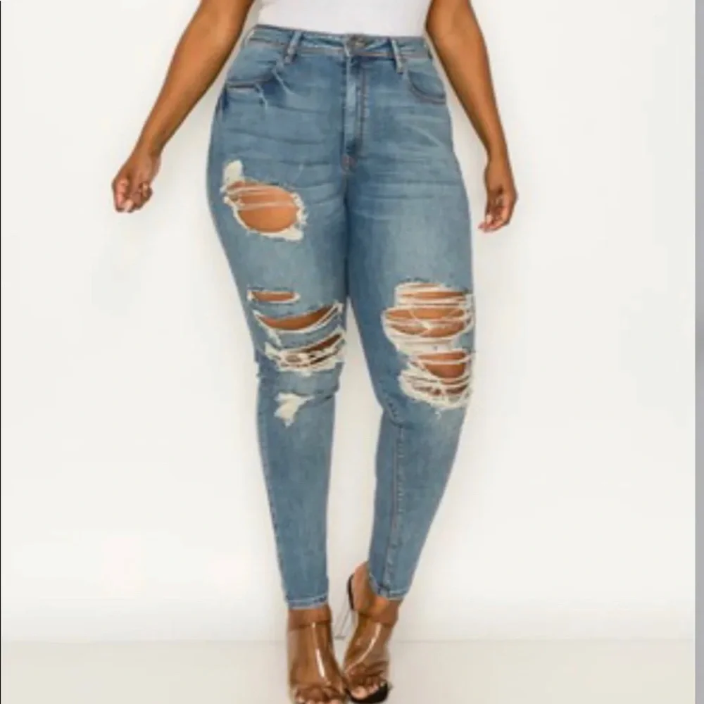 Plus Size Jeans - Picture 1 of 1
